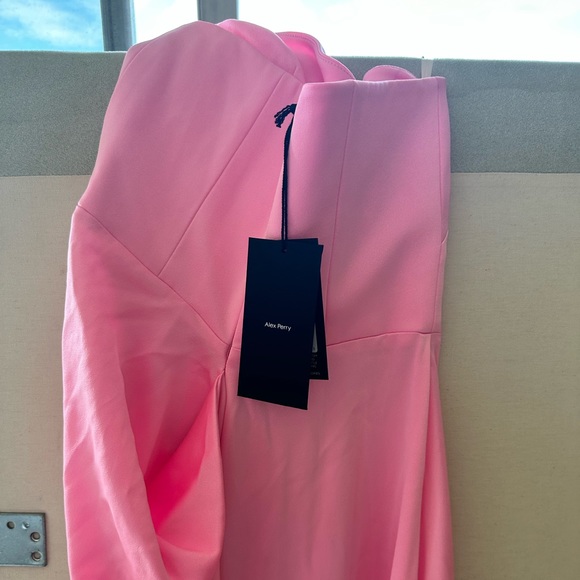 Alex Perry Hudson Strapless Satin-crepe Gown Size small - Picture 10 of 16